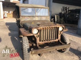 Sandro Bertini, il restauratore delle jeep Willys e di mezzi militari