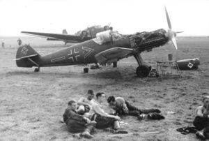 I Me 109 della Jagdgeschwader 53 sul fronte italiano (foto Bundesarchiv)
