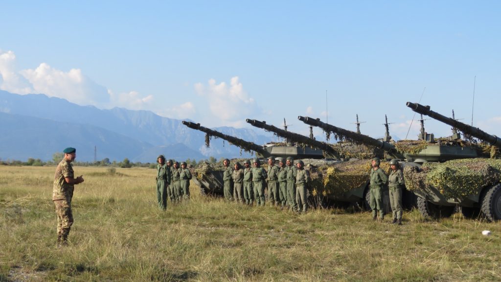 Genova cavalleria in esercitazione (foto Esercito italiano)