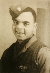 Ivan J. Houston ai tempi della guerra (foto dal libro Black Warriors)