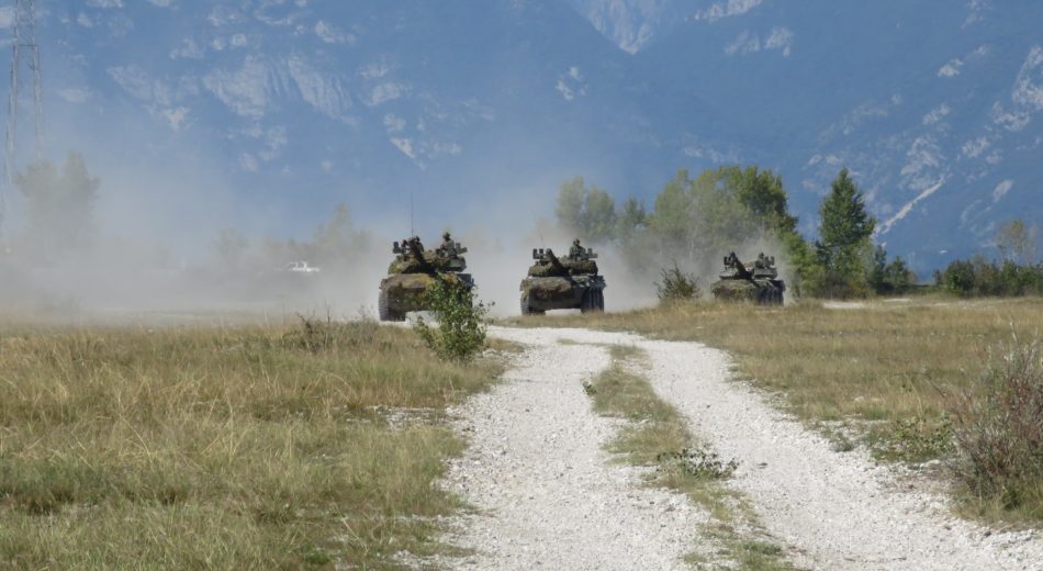 Genova cavalleria in esercitazione (foto Esercito italiano)