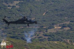 CAEX 2018 AVIAZIONE DELL'ESERCITO SARDEGNA POLIGONO DECIMOMANNU ELICOTTERI DA COMBATTIMENTO