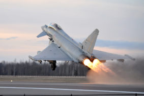 Eurofighter in azione (Foto Aeronautica Militare)