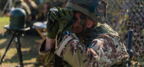 Alpini della Julia in esercitazione a Monteromano