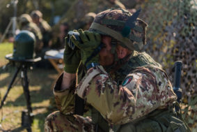 Alpini della Julia in esercitazione a Monteromano