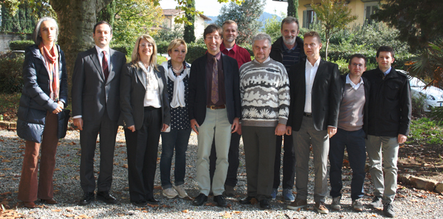 Il team di lavoro dell'Università di Firenze progetto Nato sminamento umanitario