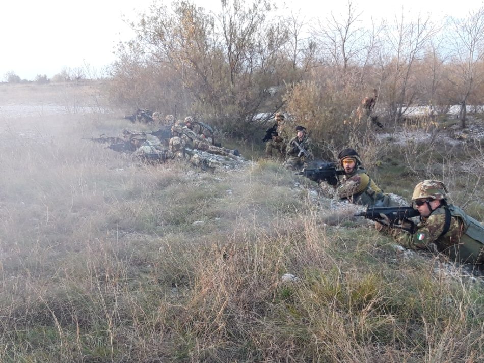 Lagunari in addestramento (foto Esercito Italiano)