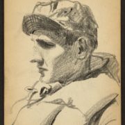 Gli schizzi di guerra di Victor Lundy; war sketchbooks (Library of Congress)