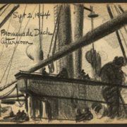 Gli schizzi di guerra di Victor Lundy; war sketchbooks (Library of Congress)