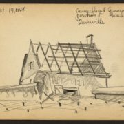 Gli schizzi di guerra di Victor Lundy; war sketchbooks (Library of Congress)