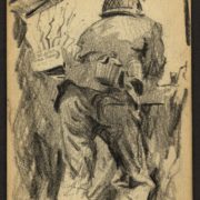 Gli schizzi di guerra di Victor Lundy; war sketchbooks (Library of Congress)