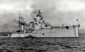 Ritrovato l'incrociatore Giovanni delle Bande Nere (foto Marina Militare)