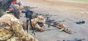 Sniper italiani si addestrano in Usa (foto esercito italiano)