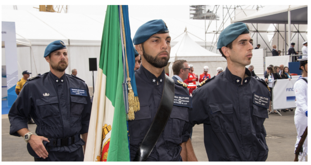 Varata a La Spezia la Paolo Tahon di Revel (foto Marina Militare)
