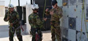 l'esercito addestra le forze di sicurezza afgane (foto Esercito Italiano)