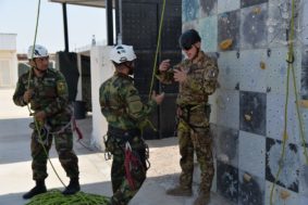 l'esercito addestra le forze di sicurezza afgane (foto Esercito Italiano)