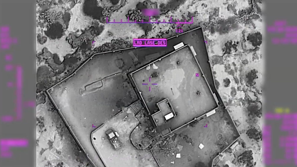 Raid Al baghdadi forze speciali Usa (fonte Pentagono)