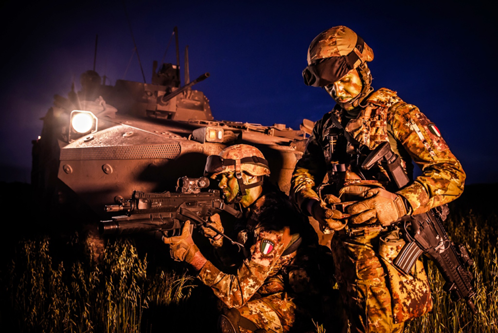 Soldati italiani, Sistema SIC esercito italiano (foto Esercito Italiano)