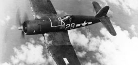 Vought F4-U Corsair in volo