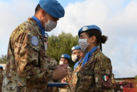 Unifil, United Nation medal per i militari italiani