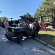 Colonna della libertà 2020 rievocazione reenactor willis ww2 armymag
