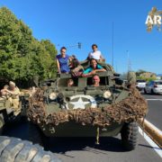 Colonna della libertà 2020 rievocazione reenactor willis ww2 armymag