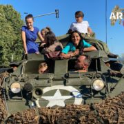 Colonna della libertà 2020 rievocazione reenactor willis ww2 armymag