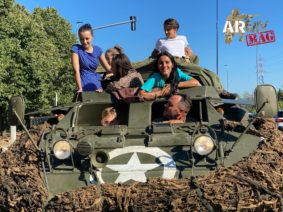 Colonna della libertà 2020 rievocazione reenactor willis ww2 armymag