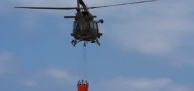 Antincendio Aviazione dell'esercito (foto Esercito Italiano)