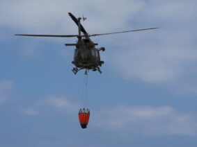 Antincendio Aviazione dell'esercito (foto Esercito Italiano)