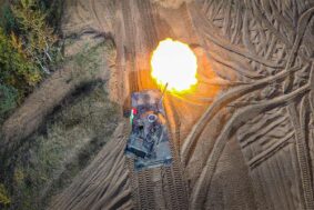 Missione in Lettonia Carro Armato C1 Ariete (foto Esercito Italiano)