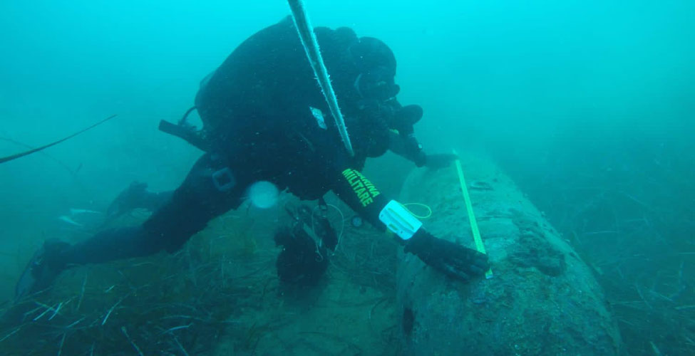 Palombari Comsubin, bonifica ordigni Follonica Capo Miseno