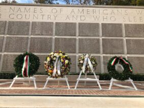 veteran day al cimitero Usa dei Falciani