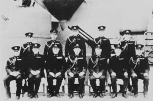 Gli ufficiali in comando sulla Yamato