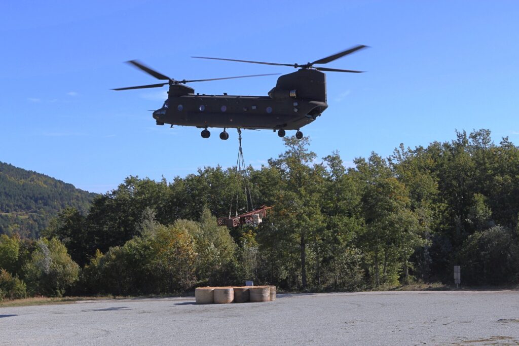 Esercito: riposizionata la Croce del Sasso di Simone