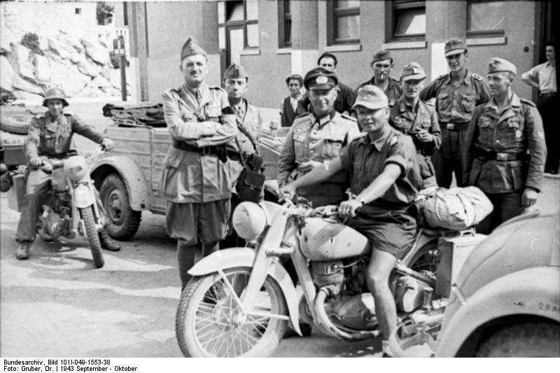 Jugoslavia, Spalato 1943 Dkw (Foto Bundescarchiv - Wikicommons)