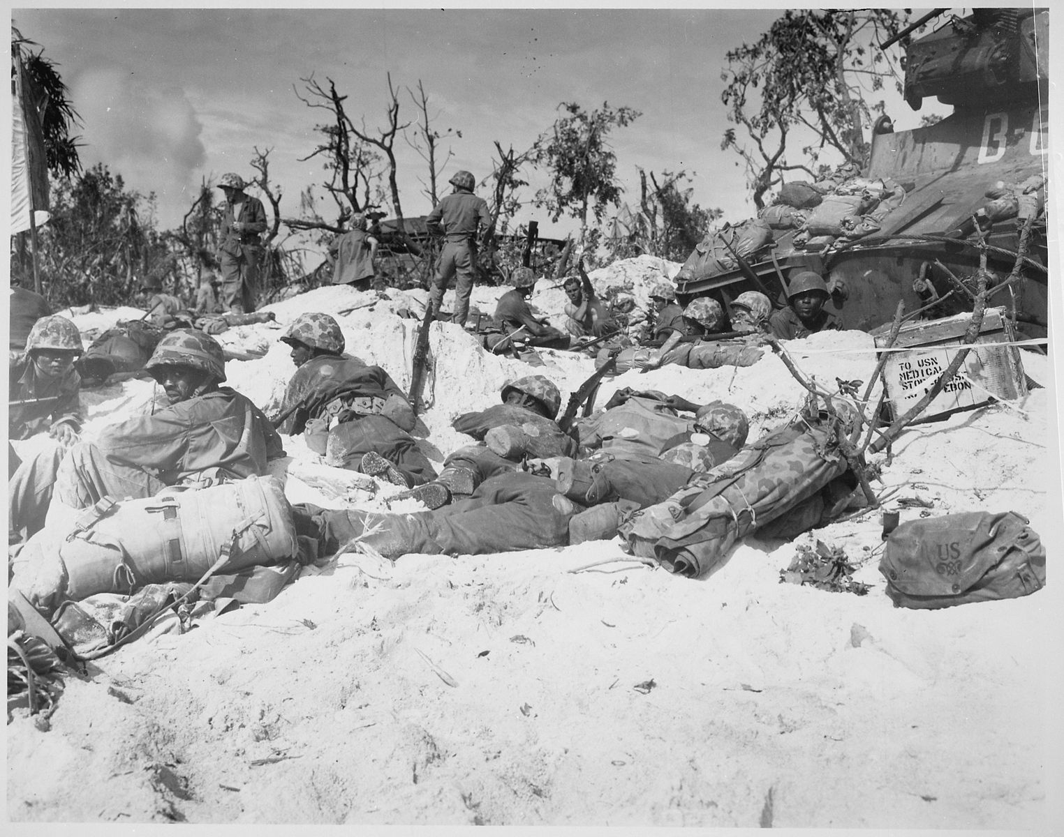Battaglia di Peleliu (ph Marine Corps)