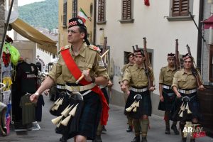 Radda in Chianti rievocazione visita Re Giorgio VI, Gotica Pistoiese