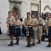 Radda in Chianti rievocazione visita Re Giorgio VI, Gotica Pistoiese