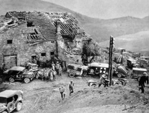 Le truppe americane sul monte Altuzzo