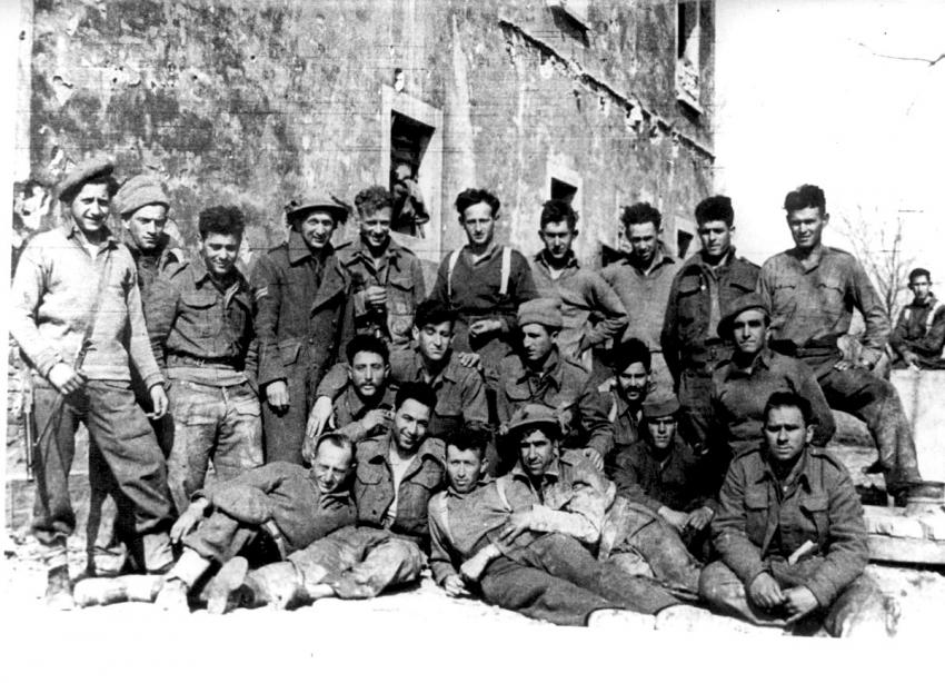 La brigata ebraica durante la campagna d'Italia (yadvashem.org)