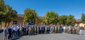 Sistemi terrestri e aerei senza equipaggio impegnati nella dimostrazione del programma europeo CUGS.